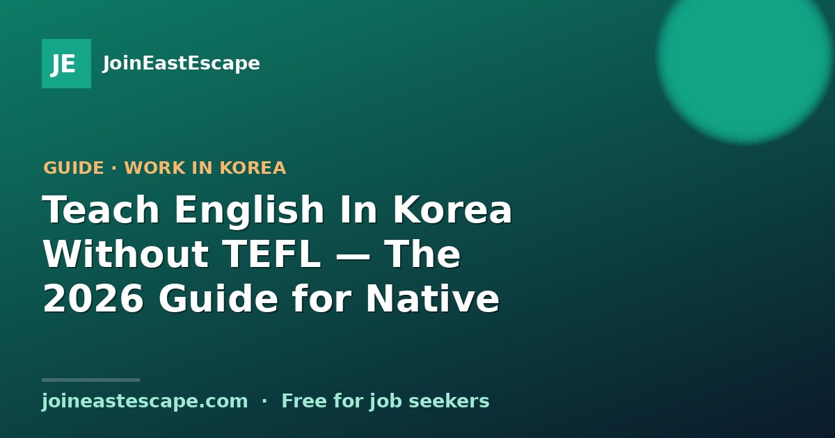 Teach English I...